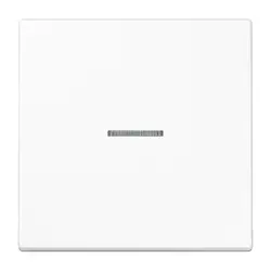 JUNG schakelwip met controlevenster voor HOME draadloze schakelaar LS990 alpine wit (LS 101 KO5 WW)