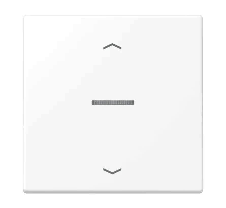 schakelwip met controlevenster en pijlsymbolen voor HOME draadloze schakelaar LS990 sneeuwwit mat (LS 101 KO5P WWM)