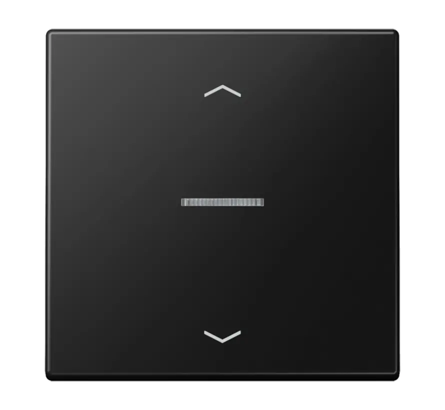 schakelwip met controlevenster en pijlsymbolen voor HOME draadloze schakelaar LS990 grafietzwart mat (LS 101 KO5P SWM)