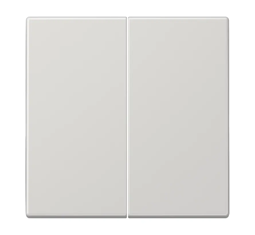dimmerknop 2-voudig serietastdimmer LS990 lichtgrijs (LS 1702 LG)