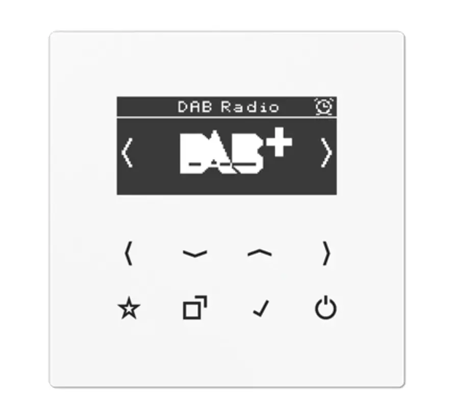 smart radio DAB+ zonder luidspreker LS990 alpine wit (DAB LS WW)