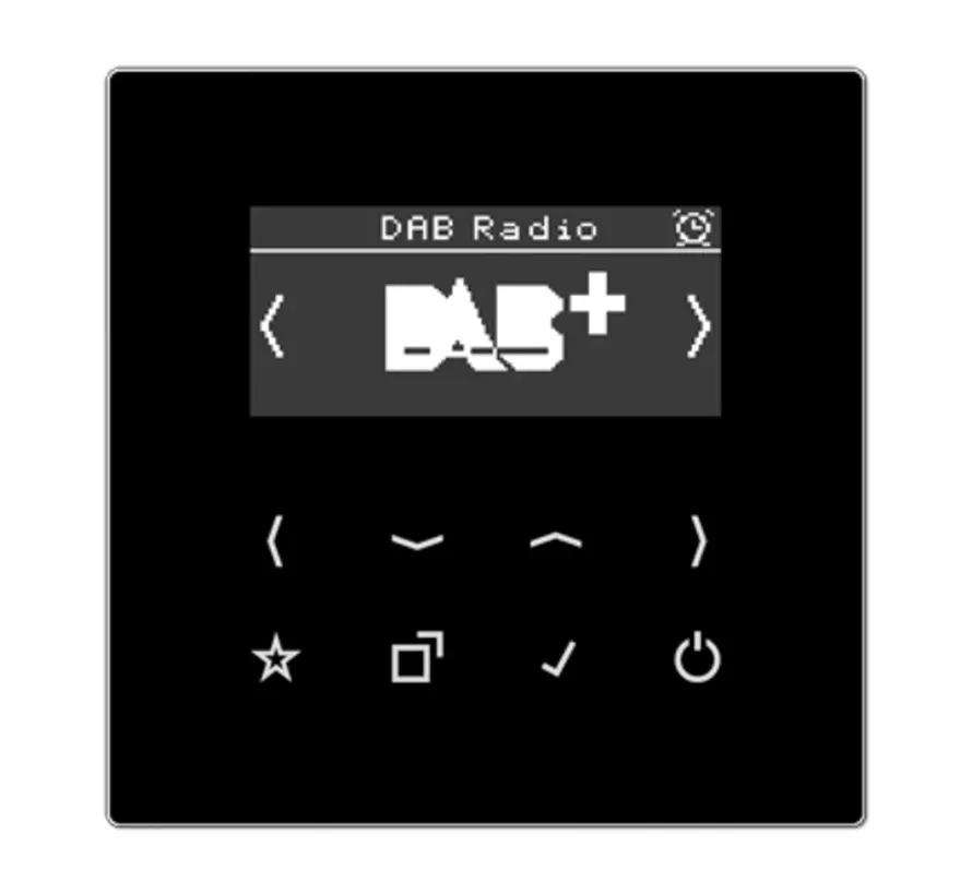 smart radio DAB+ zonder luidspreker LS990 zwart (DAB LS SW)