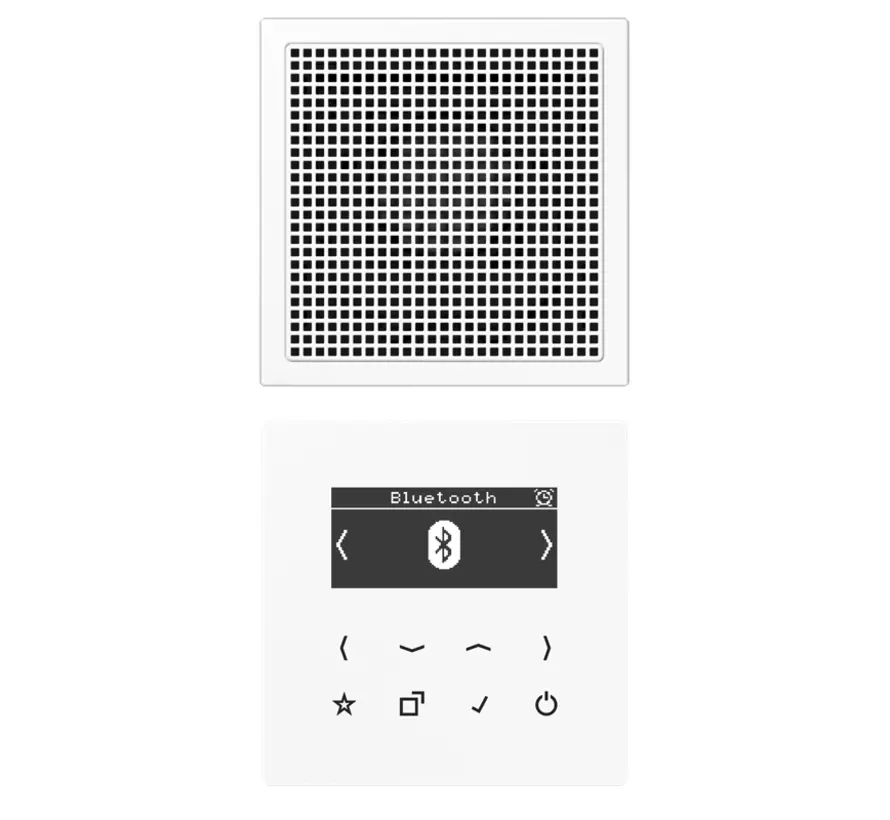 smart radio DAB+ Bluetooth set met 1 luidspreker LS990 alpine wit (DAB LS1 BT WW)
