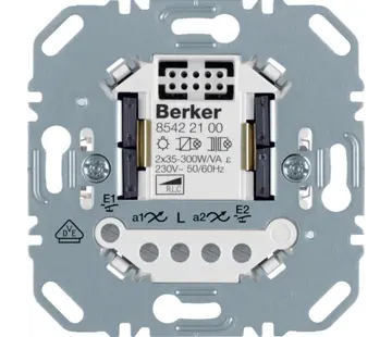 Berker serietastdimmer universeel LED 2x 12-40 Watt (85422100)