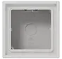 opbouwbak 1-voudig LS990 lichtgrijs (LS 581 A LG)