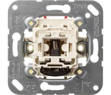 JUNG 2-polige schakelaar met controleverlichting (502 KOEU)