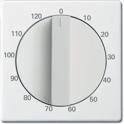 Busch-Jaeger draaigreep tijdschakelaar 120 min Future Linear studiowit mat (1771-884-103)