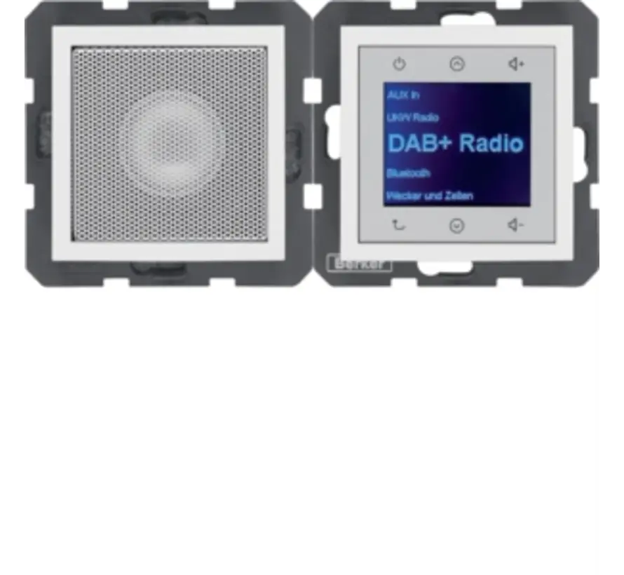 radio touch met luidspreker DAB+ S1/B3/B7 wit glans (29808989)