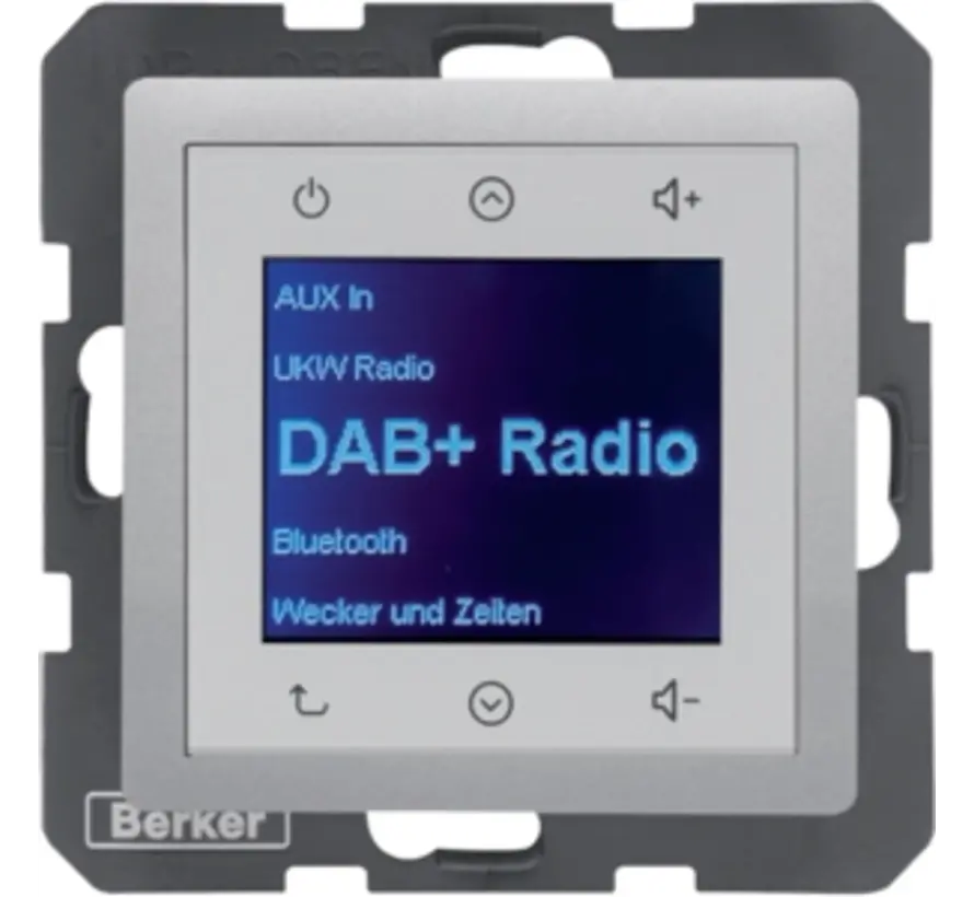 radio touch DAB+ Bluetooth Q1/Q3/Q7 aluminium (30846084)