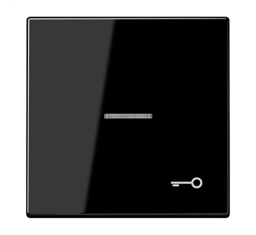 schakelwip met sleutelsymbool en controlevenster LS990 zwart (LS 990 KO5 T SW)