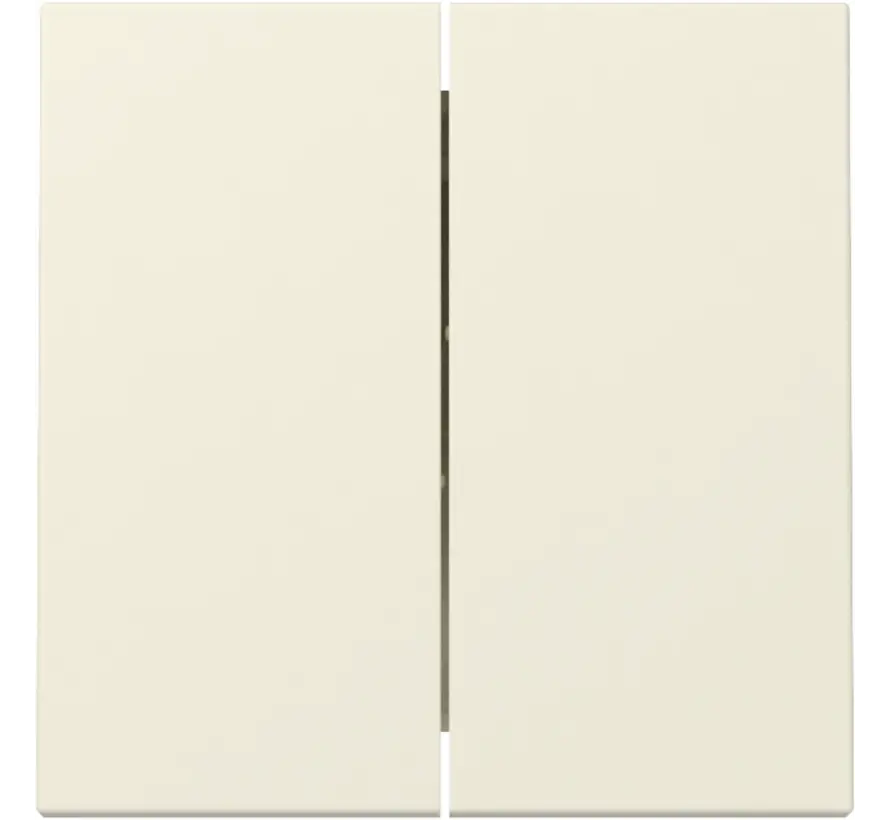 schakelwip 2-voudig Systeem 55 creme glans (329501)