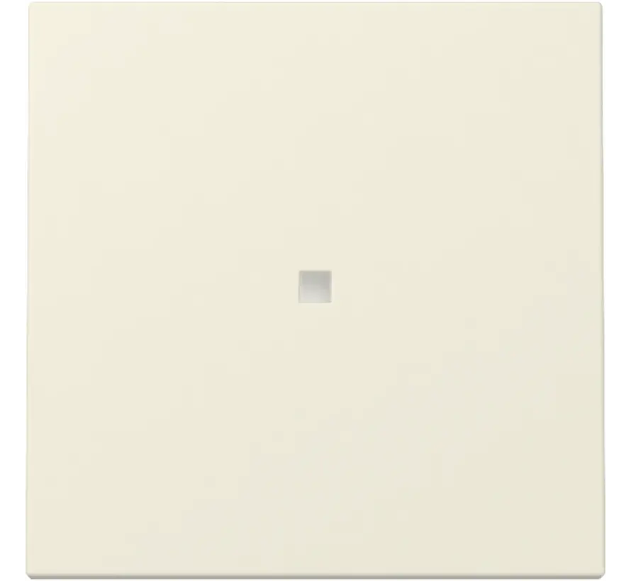 schakelwip met controlevenster Systeem 55 creme glans (329001)