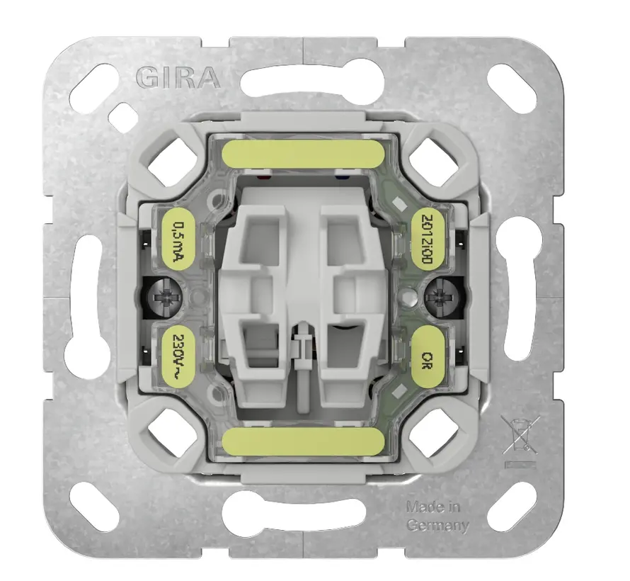 drukvlakschakelaar wissel controleverlichting met bevestigingsklauwen (313600)