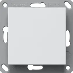 Gira EnOcean draadloze wandzender 1-voudig Systeem 55 wit mat (242127)