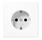 wandcontactdoos randaarde Safety+ met klauwbevestiging LS990 alpine wit (LS 1520 KI WW)