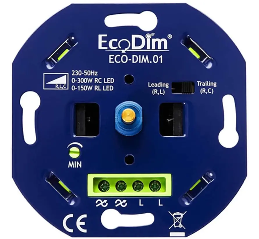universele LED dimmer 0 - 300 Watt RLC (ECO-DIM.01)