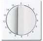 draaigreep tijdschakelaar 15 min Future Linear studiowit glans (1770-84-103)