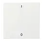 schakelwip met opdruk 1/0 Systeem 55 wit glans (361503)