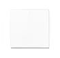 dimmerknop 2-voudig serietastdimmer A-range alpine wit (A 1702 BF WW)