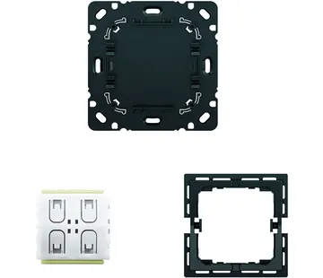 Busch-Jaeger Friends of Hue smart switch sokkel wandzender 2-kanaals Balance SI (6716/01 U-500)