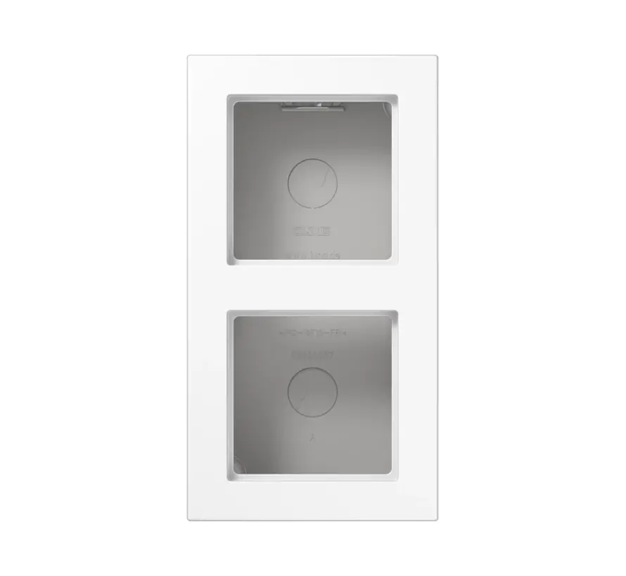 opbouwbak 2-voudig A550 alpine wit (A 5582 BF A WW)