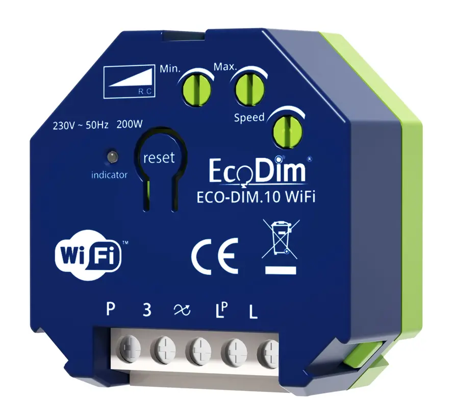 wifi LED dimmer module 0 - 200 Watt (ECO-DIM.10-WIFI)