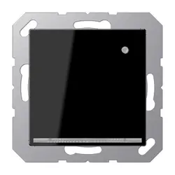 JUNG LED-orientatieverlichting met geïntegreerde lichtsensor A-range zwart (A 1539-O SW LNW)