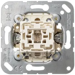 JUNG 2-polige schakelaar controleverlichting 20A met klauwbevestiging (502-20 KOU)