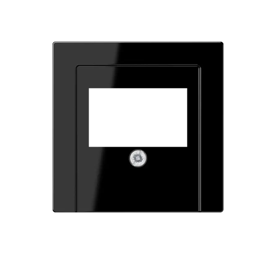 centraalplaat multimedia A-range zwart glans (A 569 PLT SW)