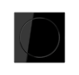 dimmerknop draaidimmer A-range zwart glans (A 1740 SW)