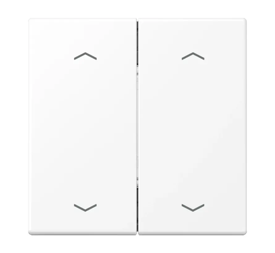 EnOcean draadloze wandzender 4-kanaals met pijlsymbolen LS990 sneeuwwit mat (ENO LS 995 MP WWM)