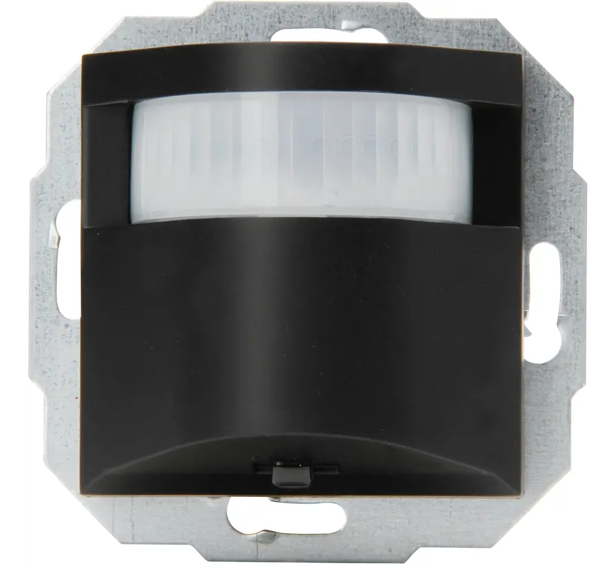 INFRAcontrol T 180gr. infrarood bewegingsschakelaar 2-draads 40 - 400W HK07 Athenis zwart mat (805850558)