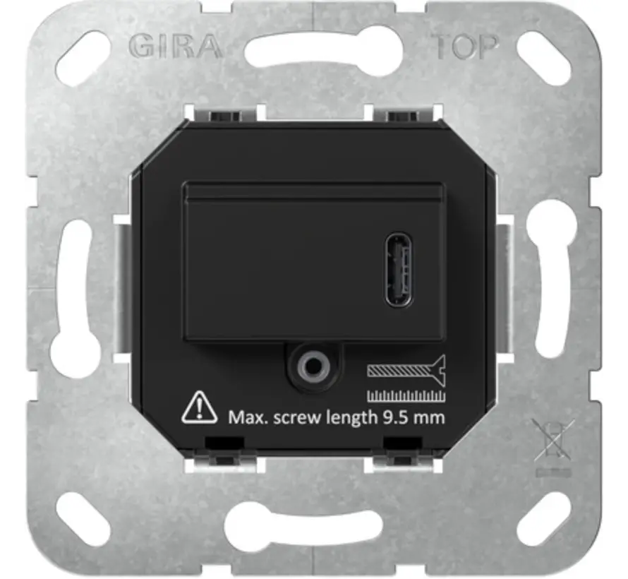 USB-lader type C met snellaadfunctie Power Delivery 65 W zwart (236300)