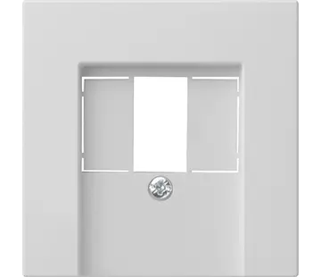 Gira centraalplaat voor USB-voeding PD System 55 grijs mat (0376015)