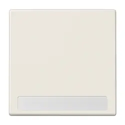JUNG schakelwip met tekstvenster LS990 creme (LS 990 NA)