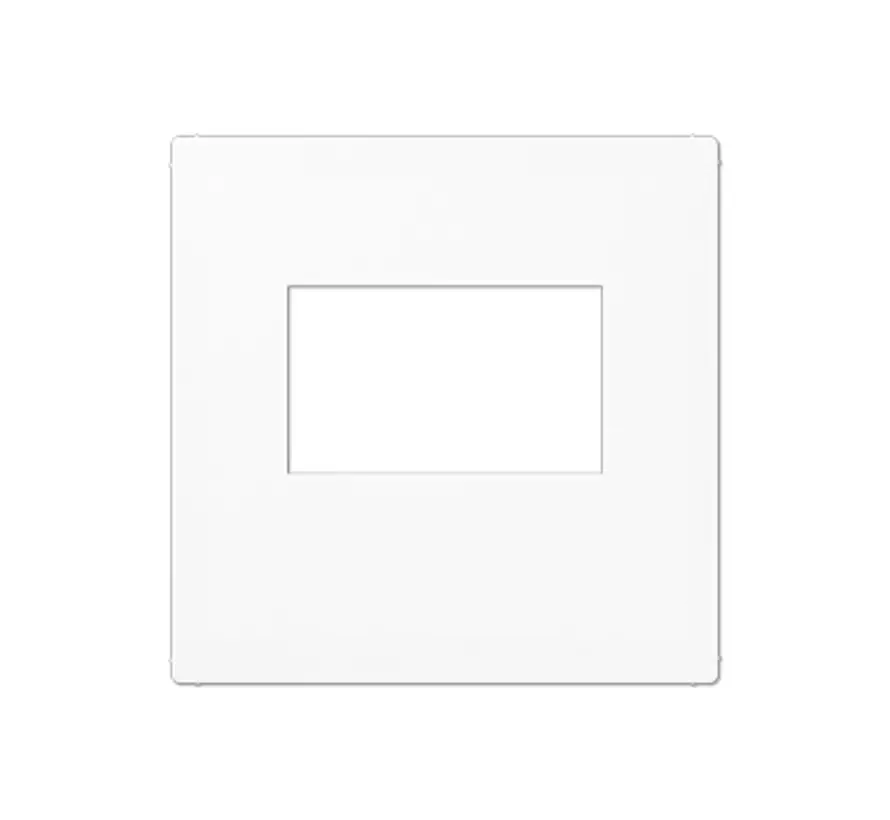 centraalplaat USB-lader met klikbevestiging A-range alpine wit (A 1569 USB WW)