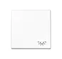 schakelwip met lichtsymbool A-range alpine wit (A 590 L WW)