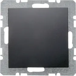 Berker blinddeksel incl. draagframe met spreidklemmen S1/B3/B7 antraciet mat (6710091606)