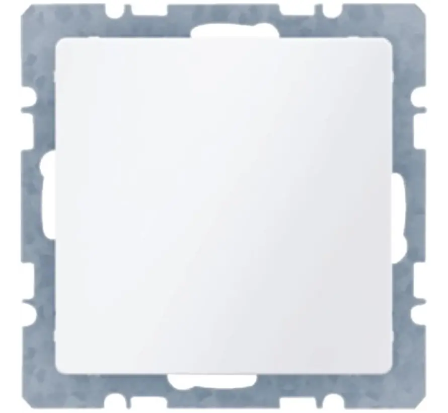 blinddeksel incl. draagframe met spreidklemmen Q1/Q3/Q7 wit (6710096089)