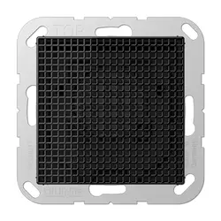 JUNG luidspreker module A-range zwart (LSM A 4 SW)