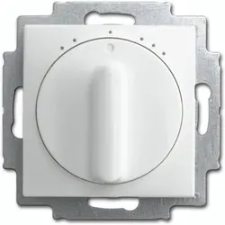 Busch-Jaeger driestandenschakelaar met binnenwerk en knop Balance SI wit glans (2711 UCDRL-914)