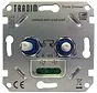 duo dimmer voor LED 2x 1-100W OP=OP (2494)
