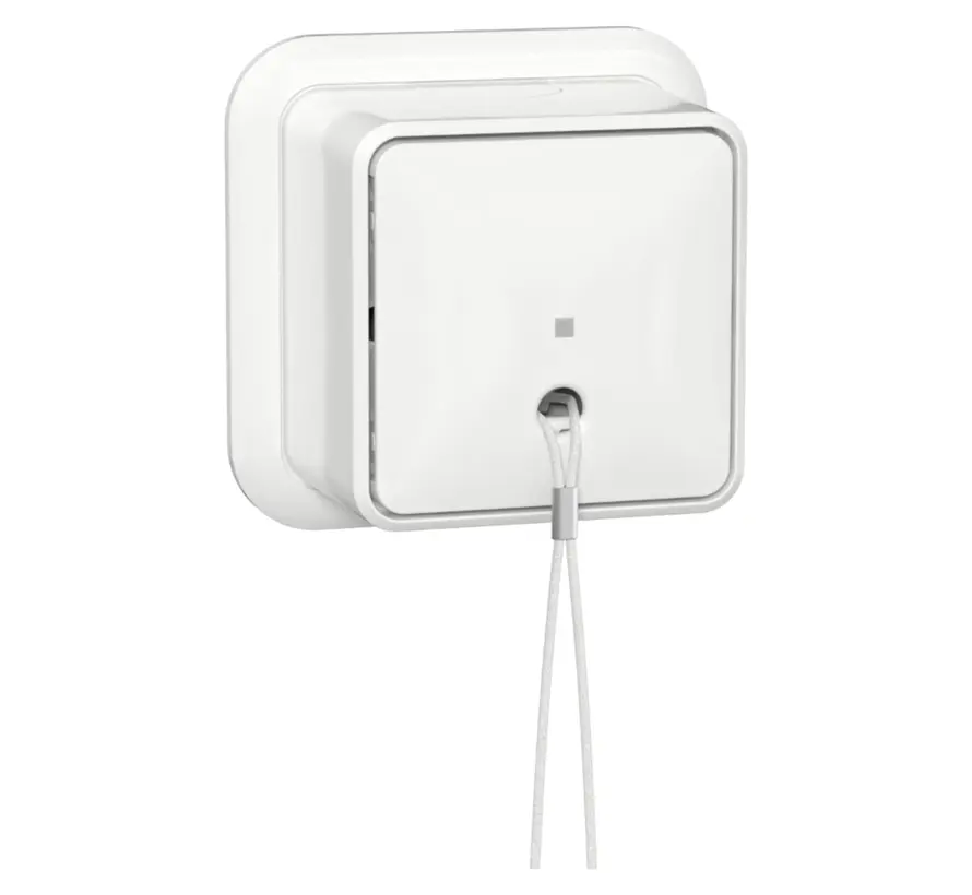 trekschakelaar opbouw wit (314611)