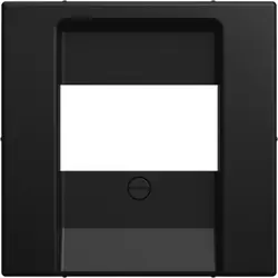 Busch-Jaeger centraalplaat USB / luidspreker Balance SI zwart mat (2539-915)