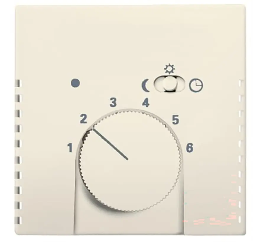 centraalplaat voor inbouw thermostaat Future Linear creme (1795-82)