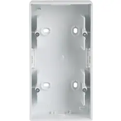 Busch-Jaeger opbouwbak 2-voudig Future Linear studiowit mat (1702-884)