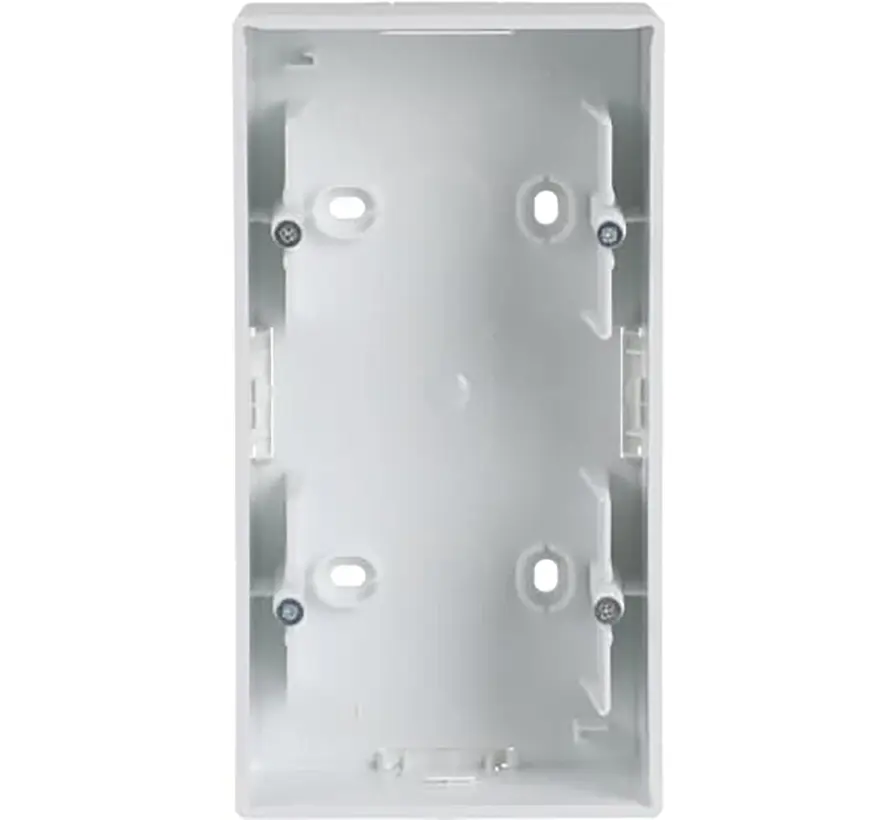 opbouwbak 2-voudig Future Linear studiowit mat (1702-884)