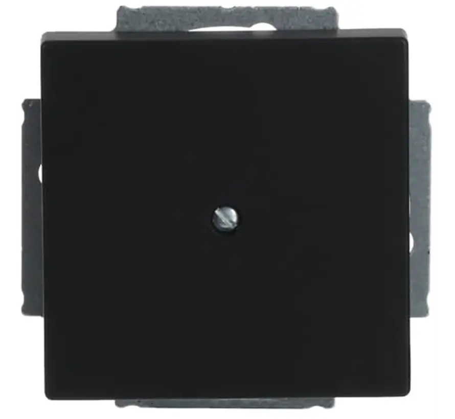 blinddeksel incl. draagframe Future Linear zwart mat (1742-885)