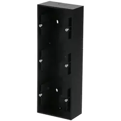 Busch-Jaeger opbouwbak 3-voudig Future Linear zwart mat (1703-885)