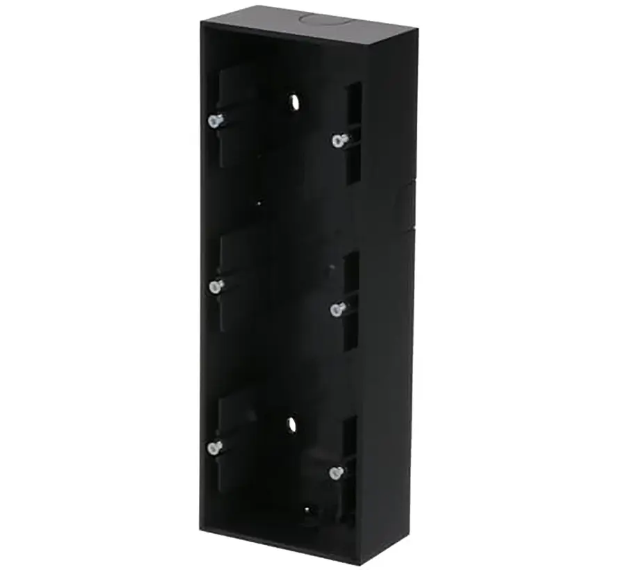 opbouwbak 3-voudig Future Linear zwart mat (1703-885)